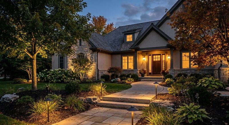 Courtyard Light Installation in Alpharetta, GA
