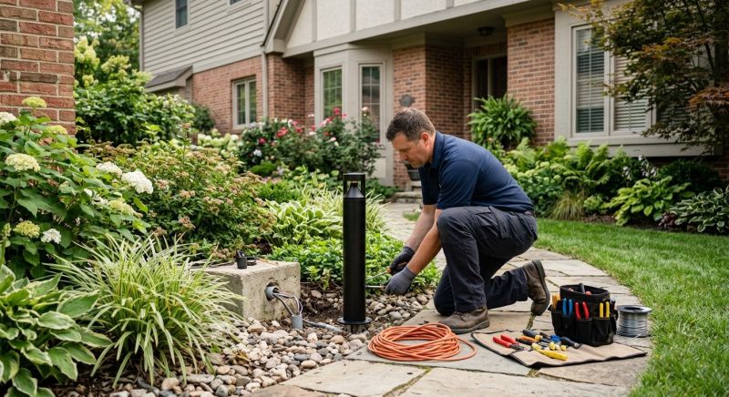 Landscape Lighting Repair in Alpharetta, GA