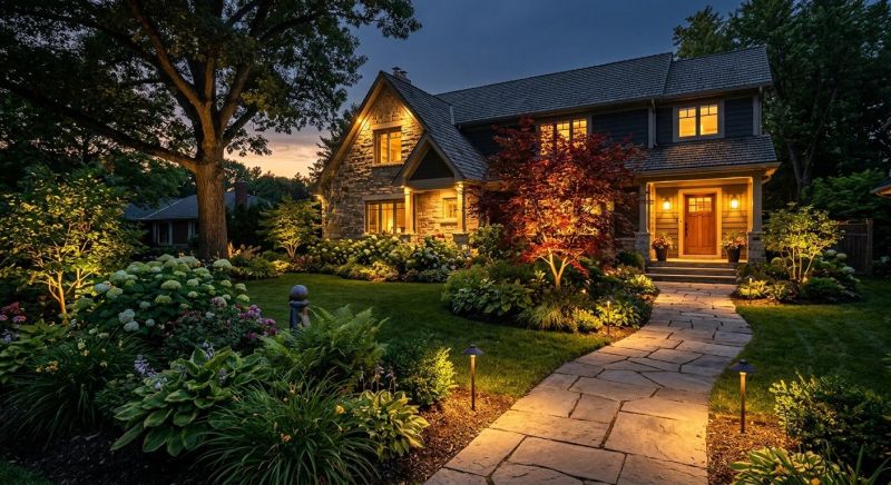 Sidewalk Lighting Installation in Alpharetta, GA